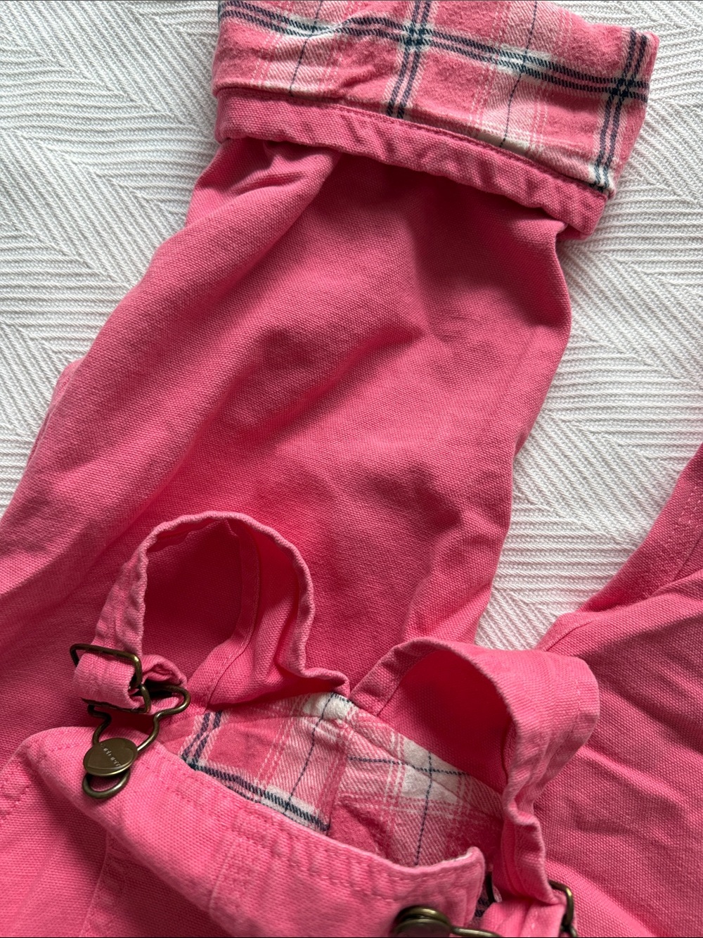 Carhartt  Pink Corduroy Overalls - Picture 4 of 5